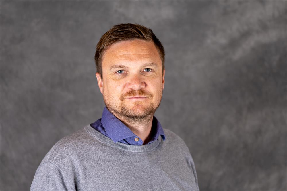 Portrett av Martin Ekran, direktør for helse og mestring i Halden kommune