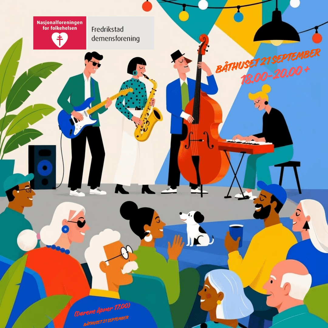 Plakat for støttekonserten på Båthuset Scene