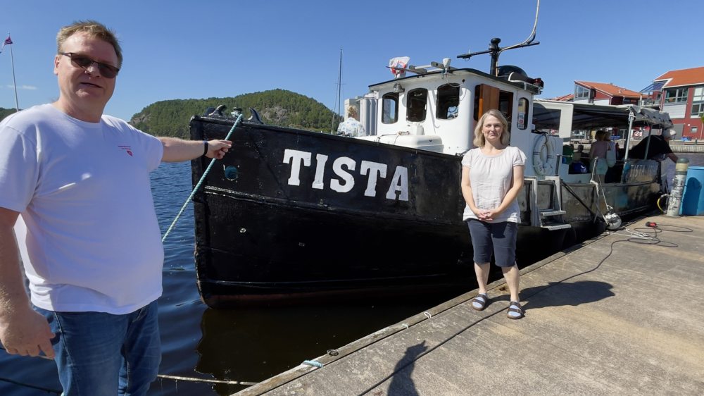 Deltakere på båtturen