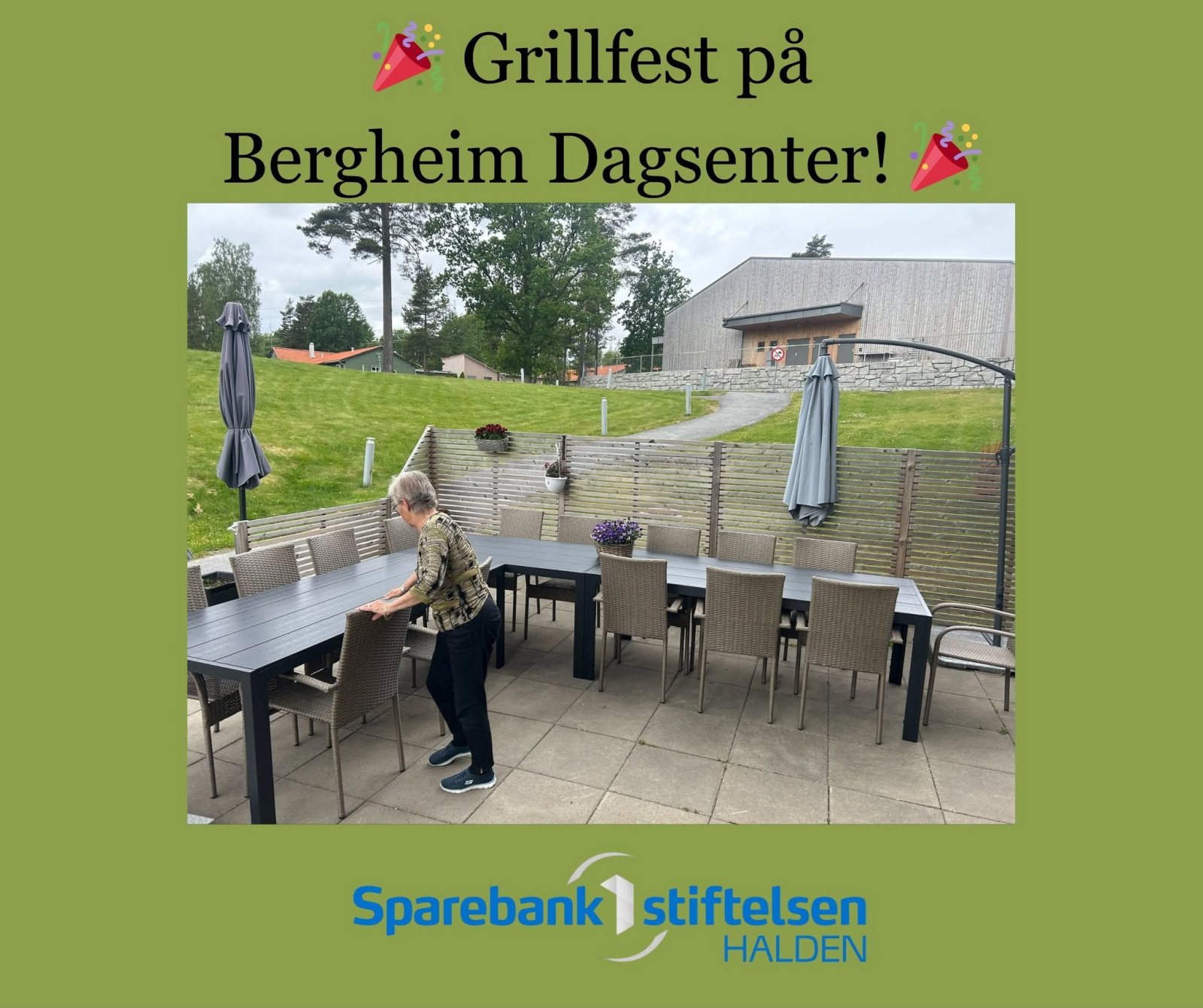 Grillfest på Bergheim dagsenter