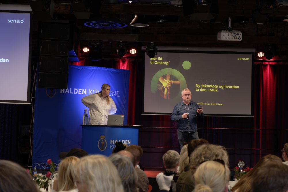 Sissel Ulstad og Kjetil Moberg fra Sensio