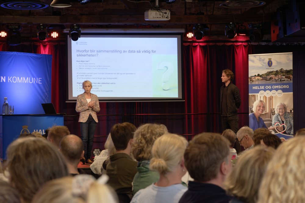 Øyvind Rusten fra Atea presenterer Gillie.ai