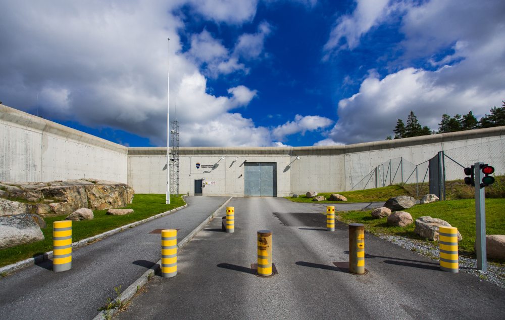 Halden fengsel inngangsparti