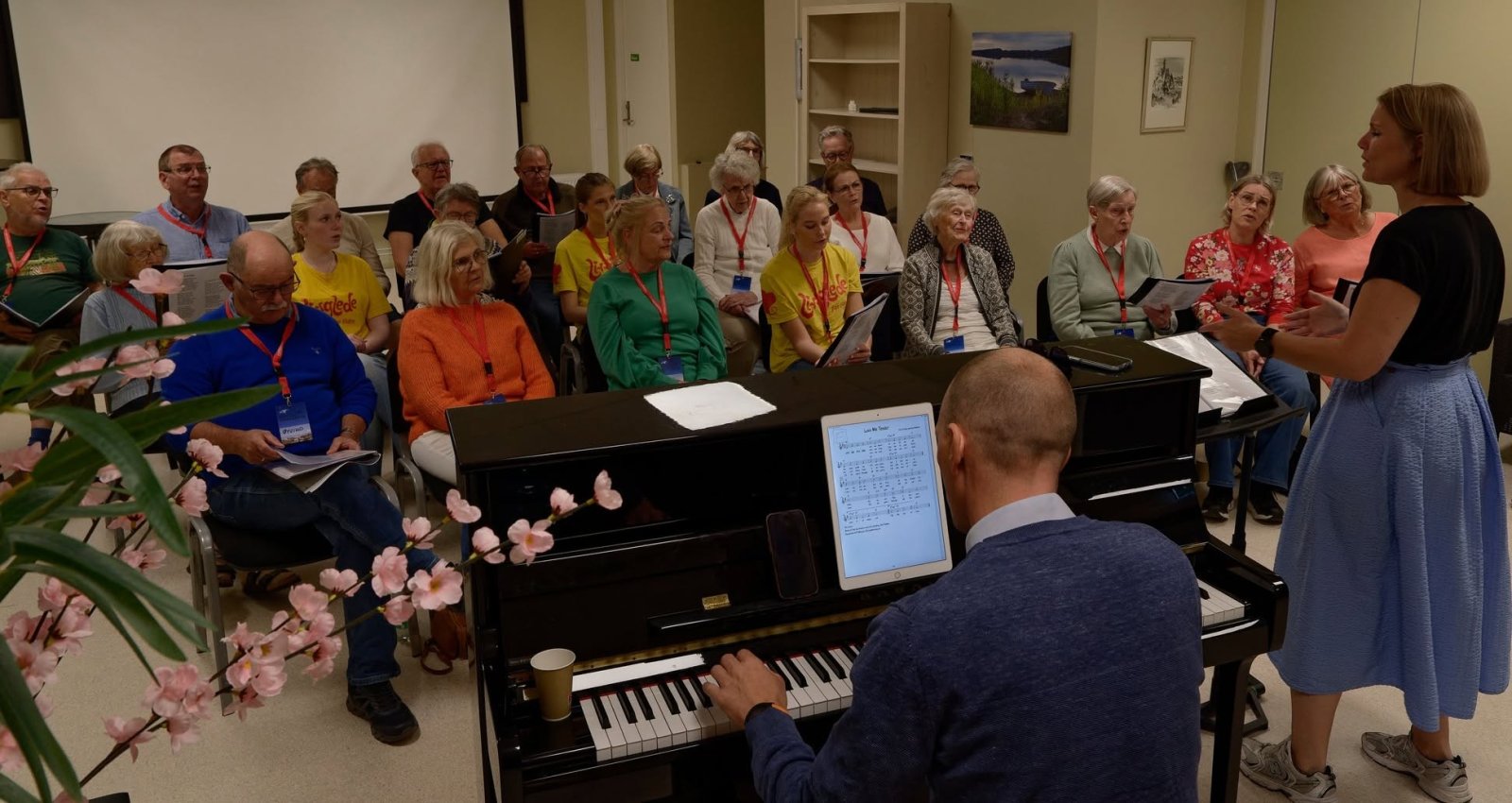 Halden Demenskor synger på Kulturhuset — velkommen til korfestivalen