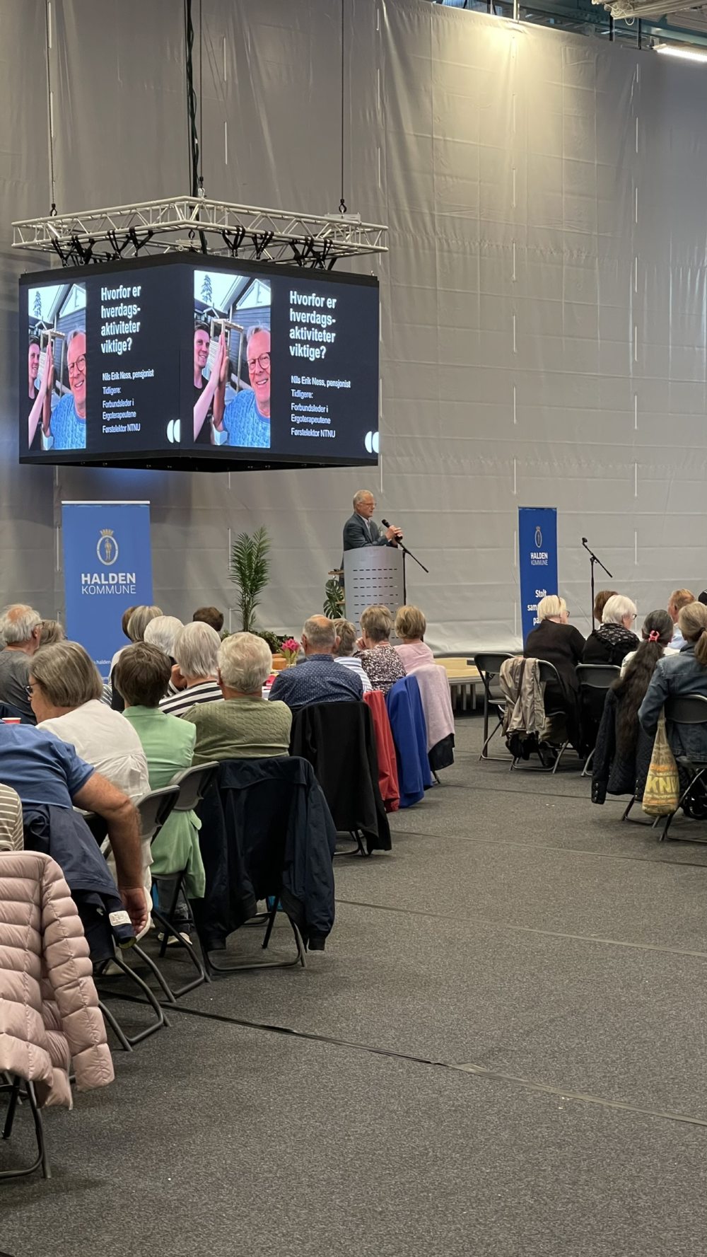 Bilde fra Seniorkonferansen i Halden Arena