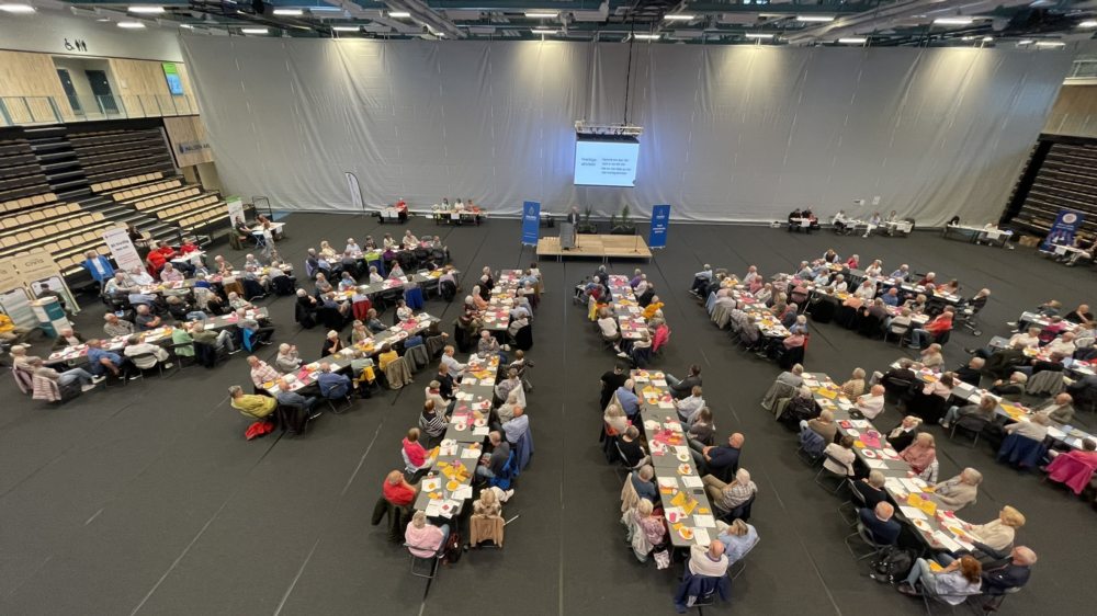 Bilde fra Seniorkonferansen i Halden Arena